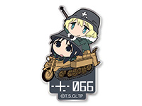 少女終末旅行 チト＆ユーリonケッテンクラートワッペン（着脱式）